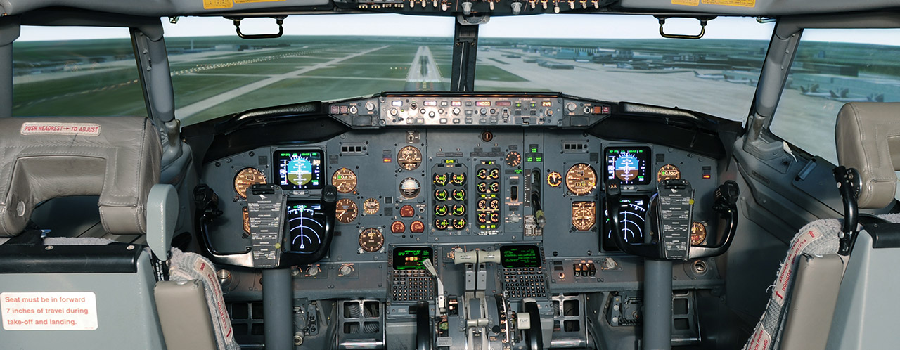 Flight Simulator Boeing 737-400 Sim