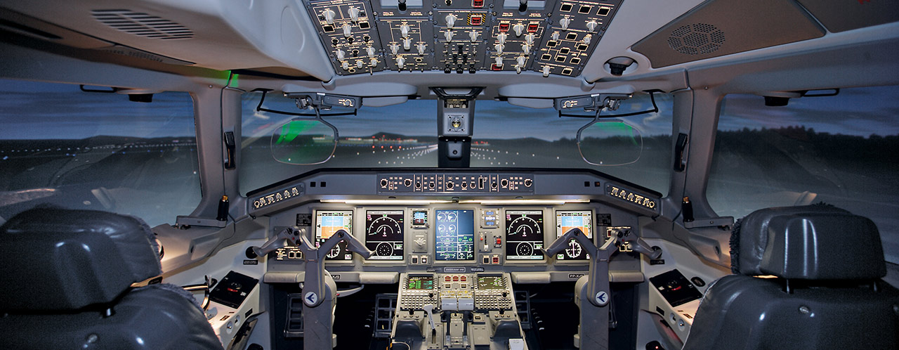 fdc live cockpit for erj 190