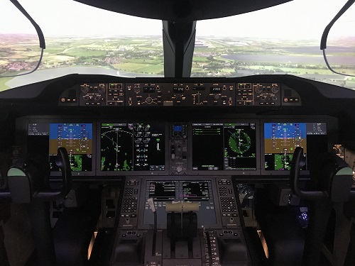 B787 Cockpit