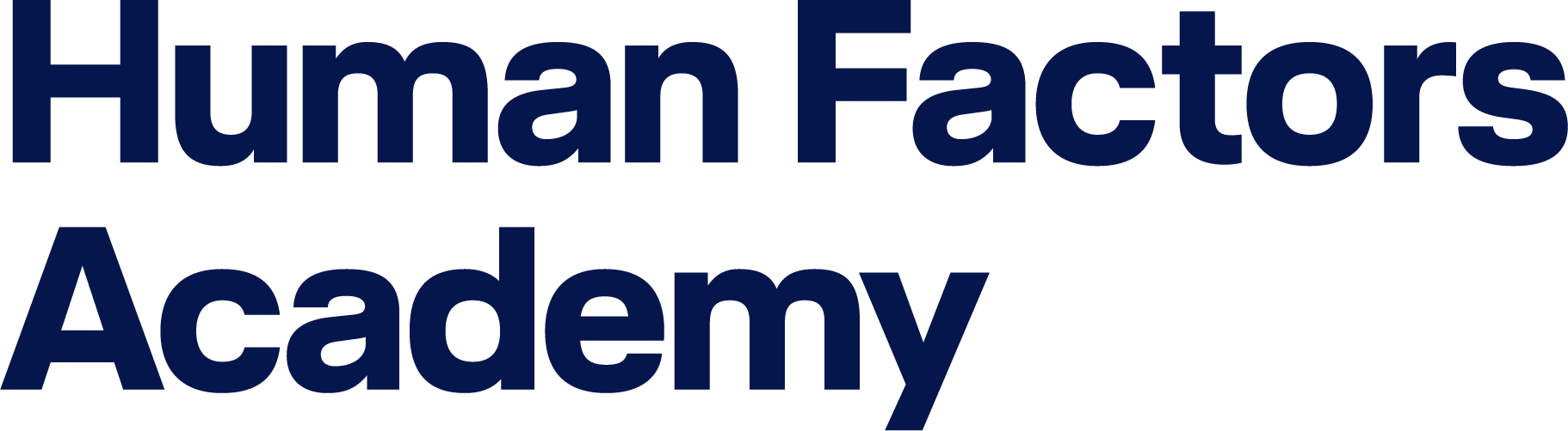 Human Factors Academy Logo, zurück zur Startseite